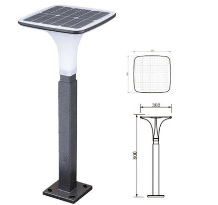 FT-TYN-006 Solar panels 9V 10W all In One Solar 5W LED Garden Lawn lamp Ip 65