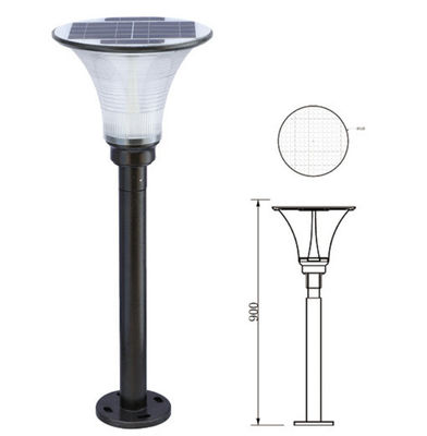 Outside Decorative Garde Solar Powered Lawn Lights , Solar Powered Bollard Lights
